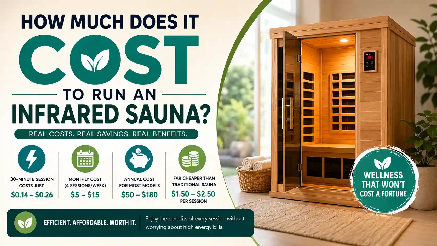 Infrared Sauna Runing Cost