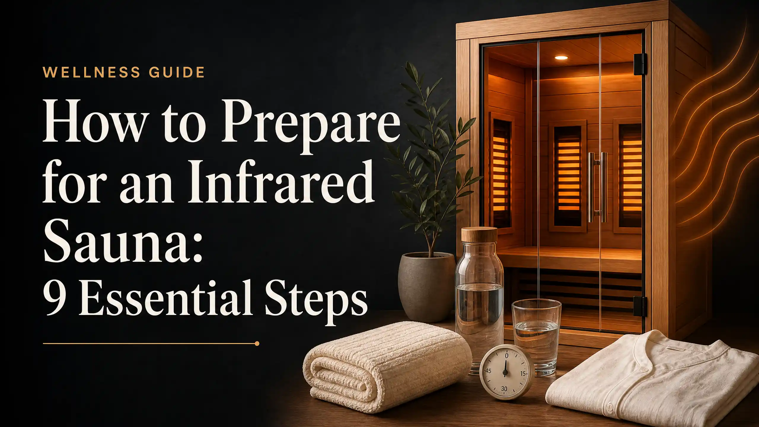 Prepare for an Infrared Sauna