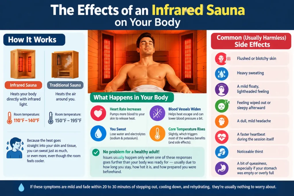 The effects of an Infrared Sauna on Your body