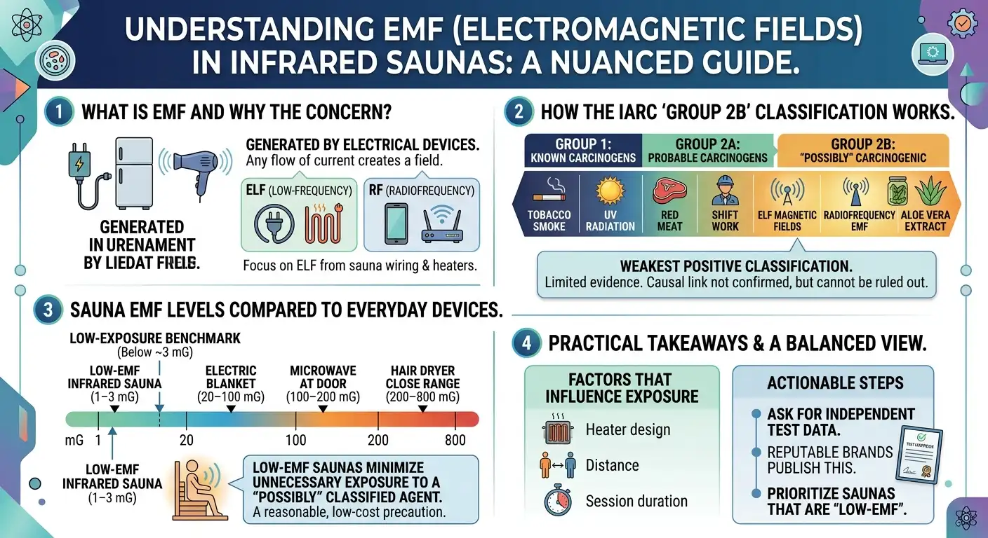 What About EMF (Electromagnetic Fields) From Infrared Saunas
