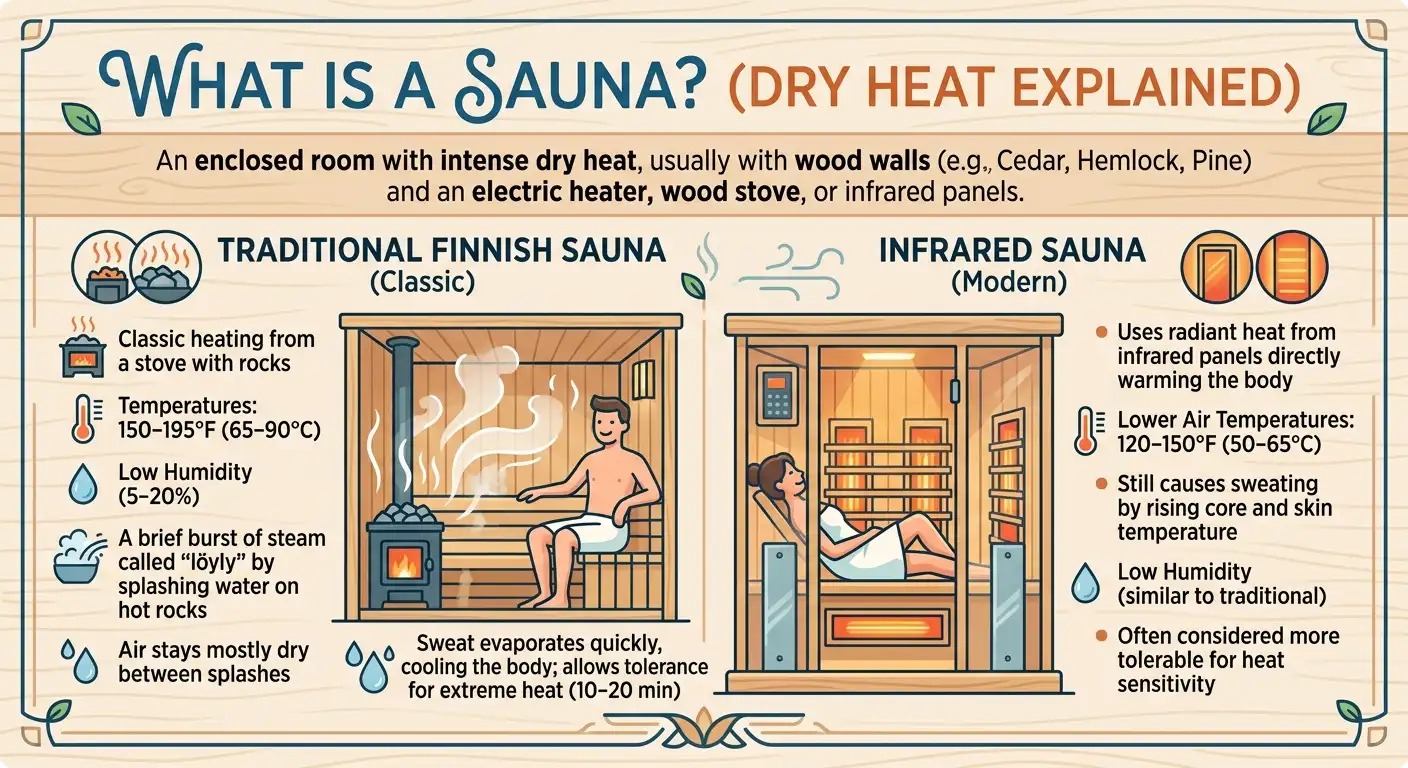 What Is a Sauna (Dry Heat Explained)?