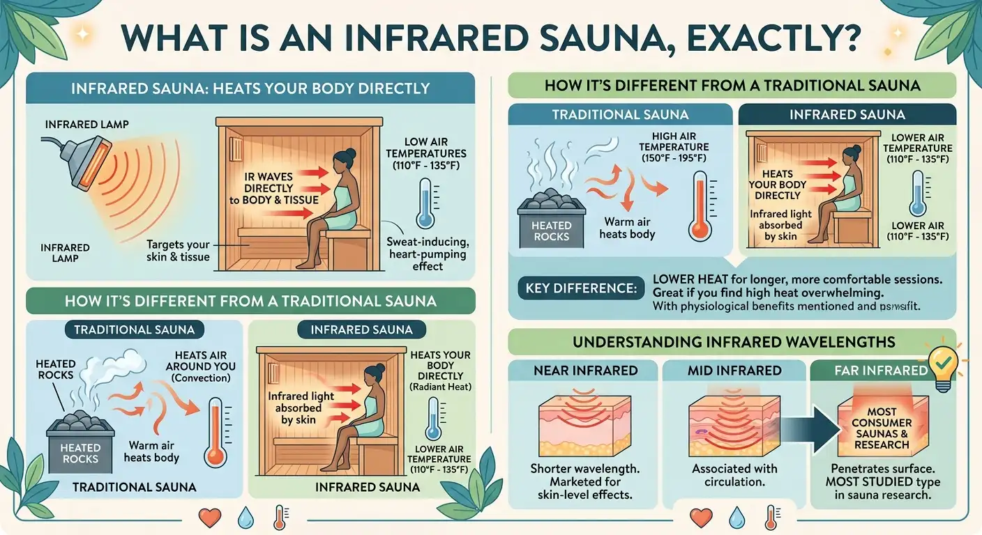 What Is an Infrared Sauna, Exactly?