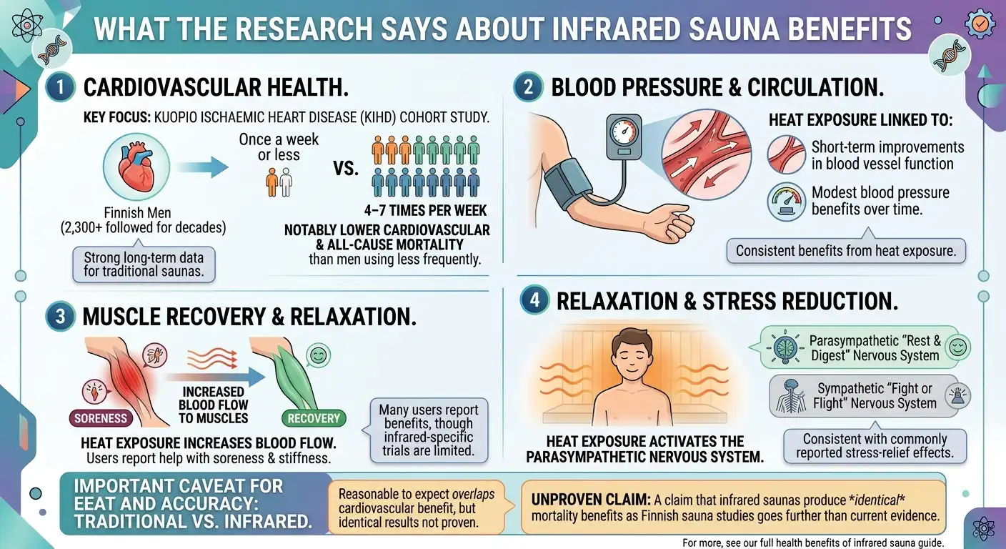 What the Research Says About Infrared Sauna Benefits