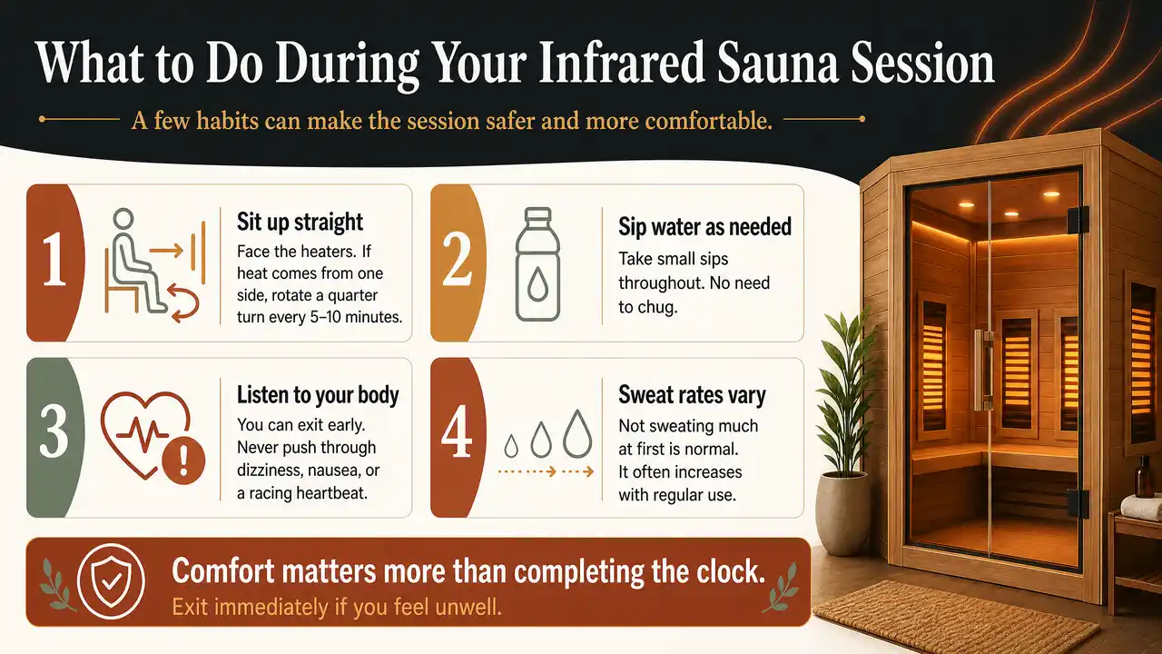 What to Do During Your Infrared Sauna Session