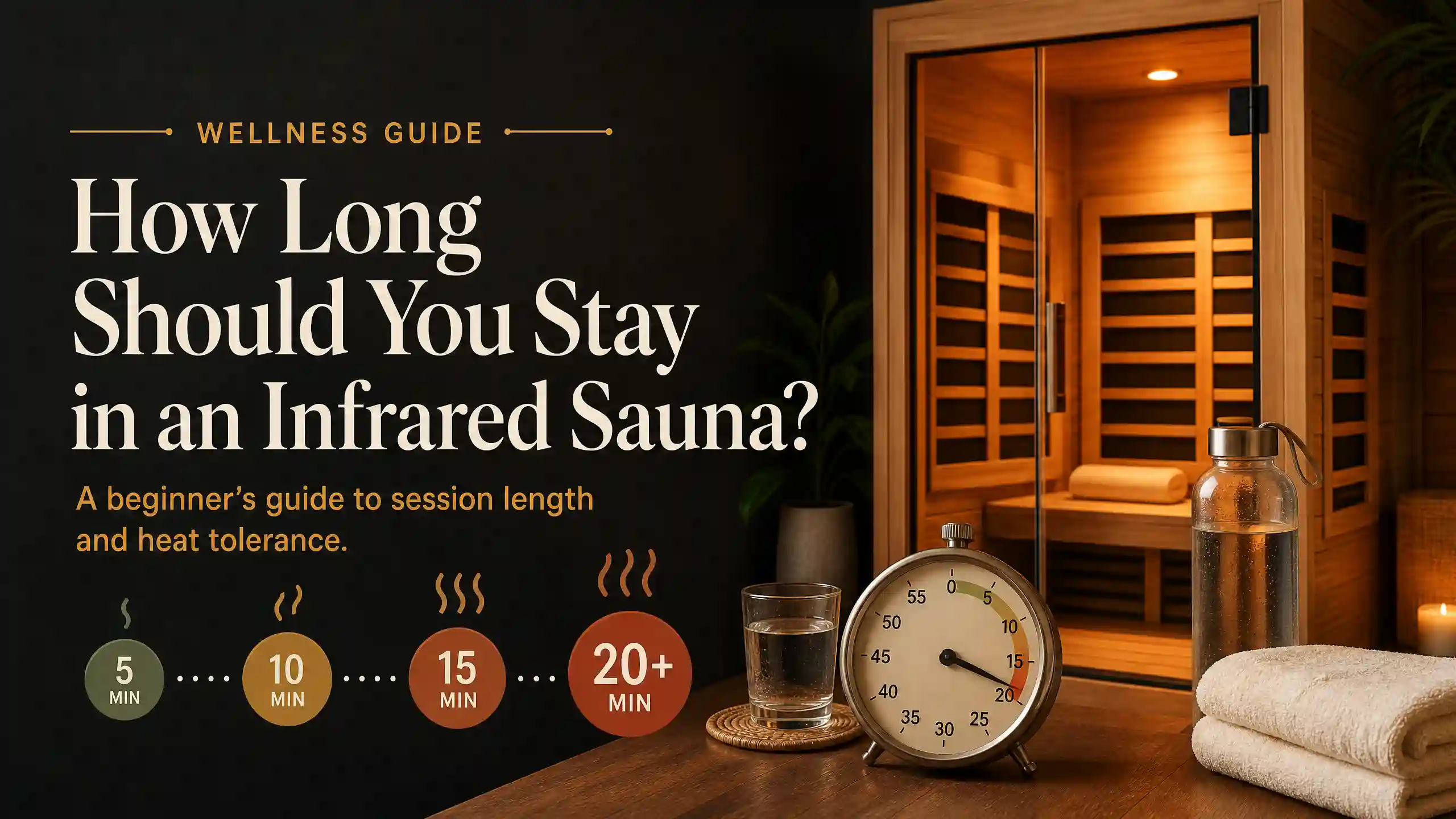 Infrared Sauna Time Isn't the Same as Traditional Sauna Time