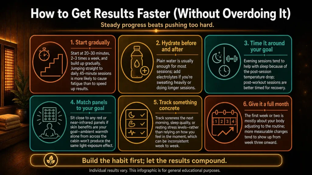 How Long Does It Take to See Infrared Sauna Benefits?
