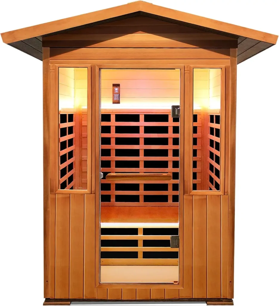 2 Person Outdoor Sauna Infrared Saunas