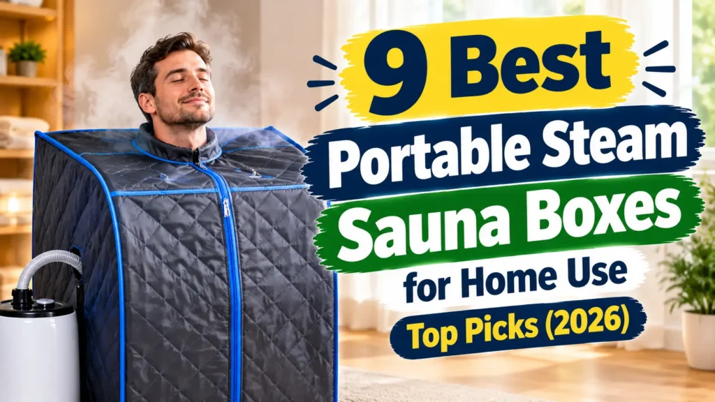 Best Portable Steam Sauna Boxes for Home Use