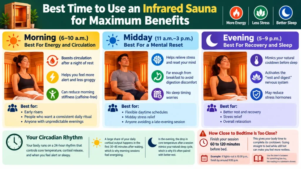 Best Time to Use an Infrared Sauna for Maximum Benefits
