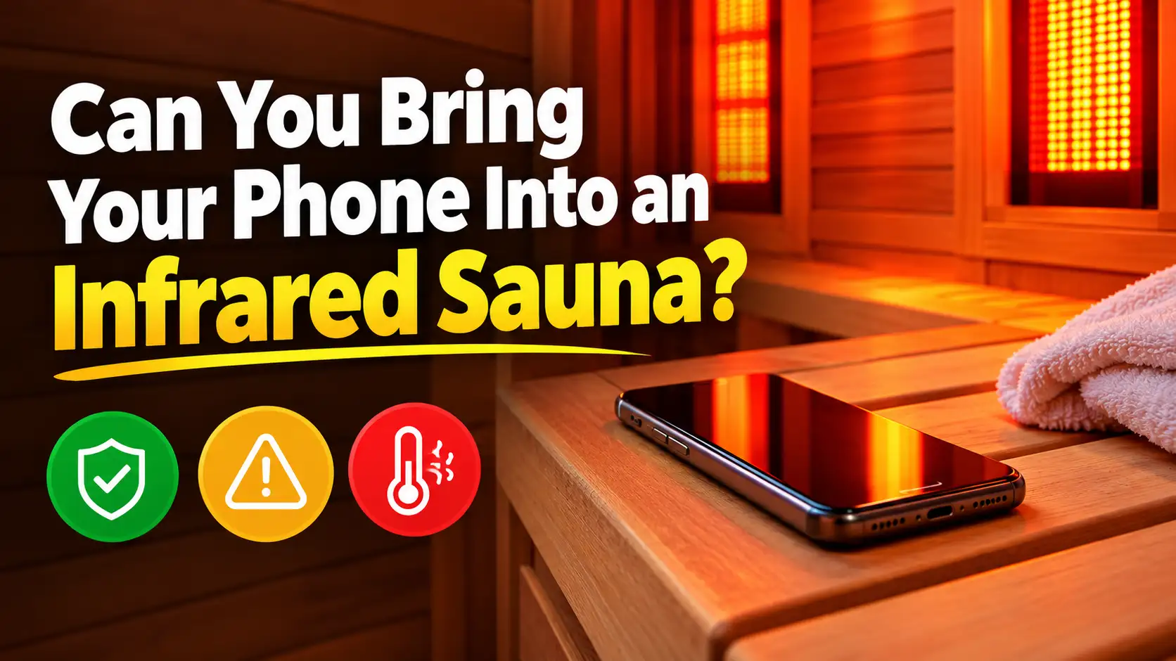 Can You Bring Your Phone Into an Infrared Sauna