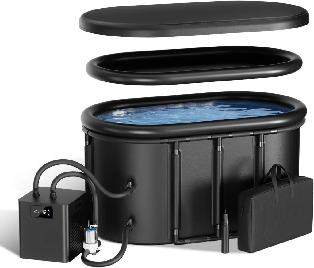 Cold Plunge Chiller with 148Gal Ice Bath Tub