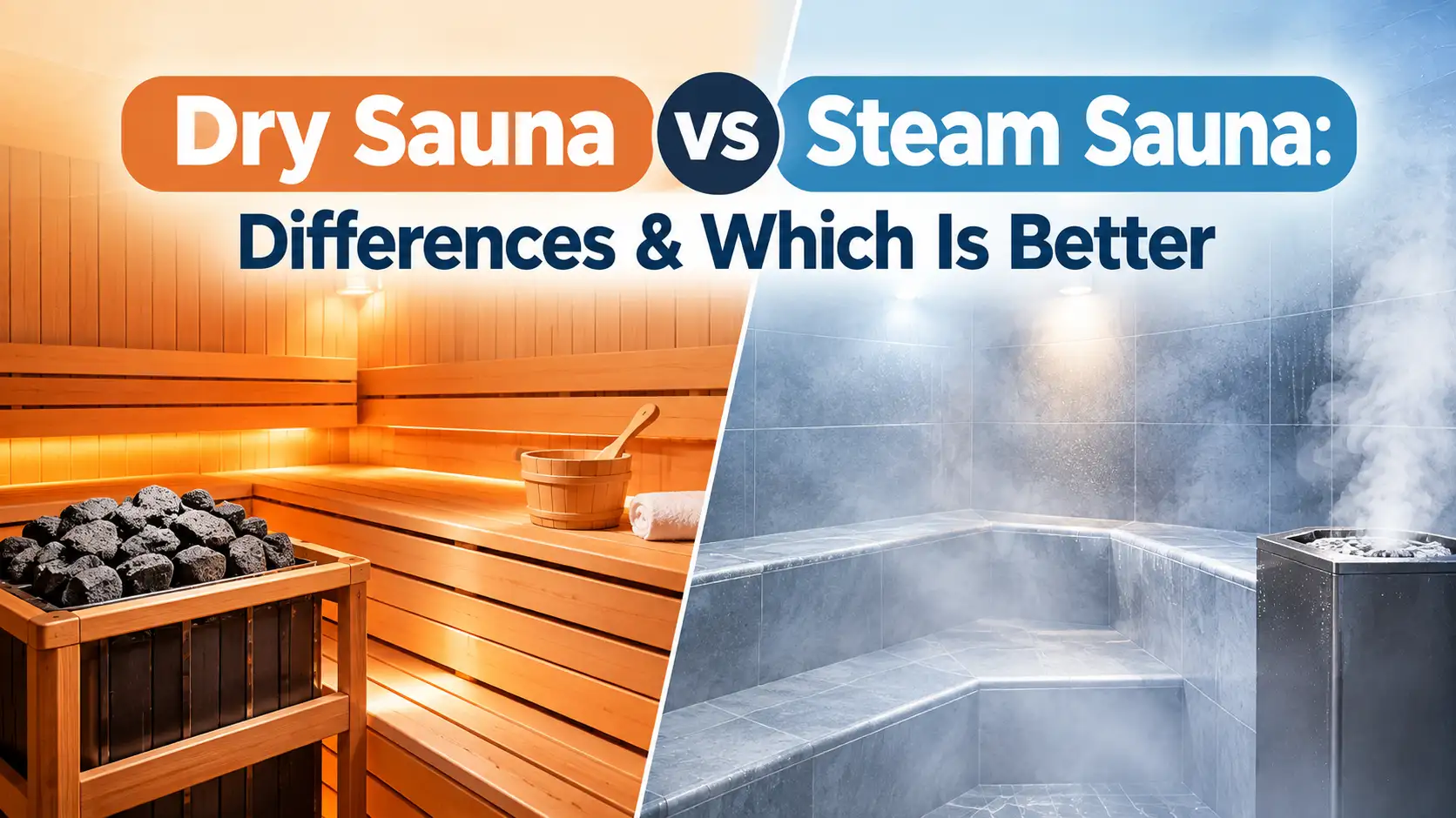 Dry Sauna vs Steam Sauna