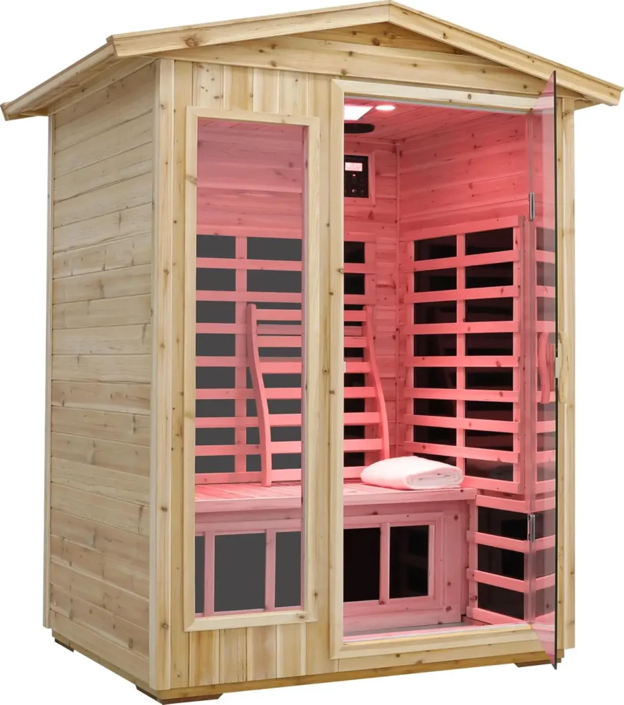 Full Spectrum Outdoor Infrared Sauna 2 Person