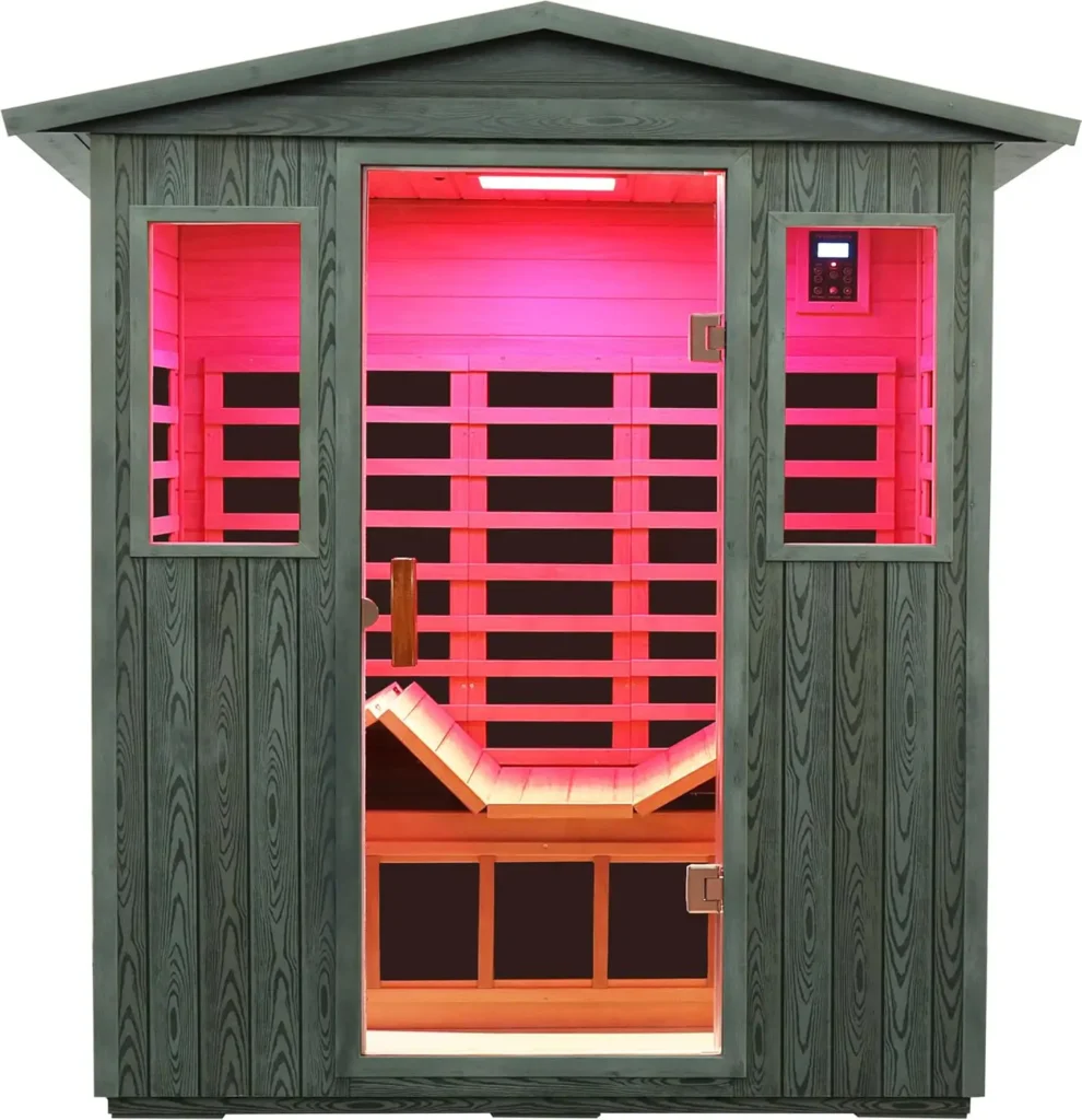 Full Spectrum Ultra-Low EMF Outdoor Infrared Sauna