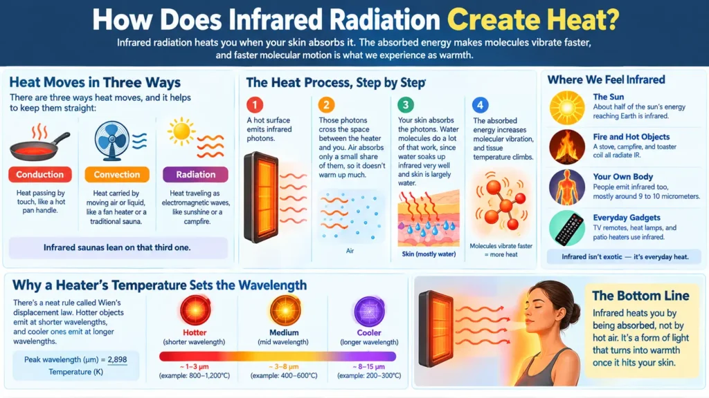 How Does Infrared Radiation Create Heat