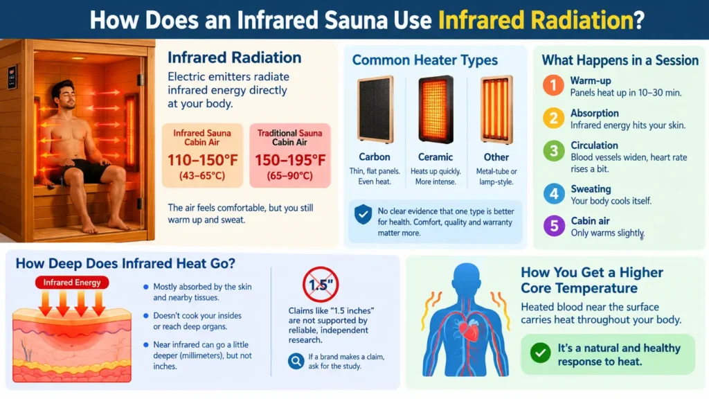 How Does an Infrared Sauna Use Infrared Radiationv