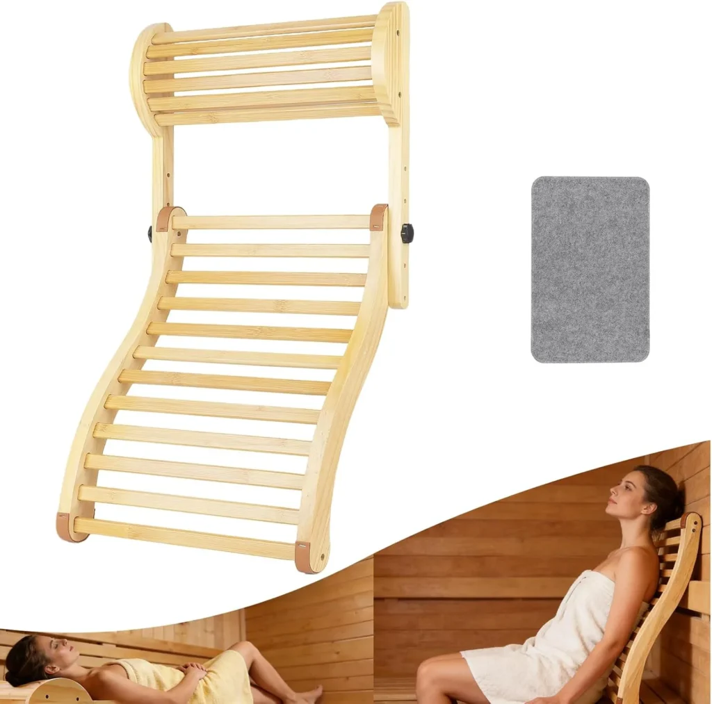 Infrared Sauna backrest Chair