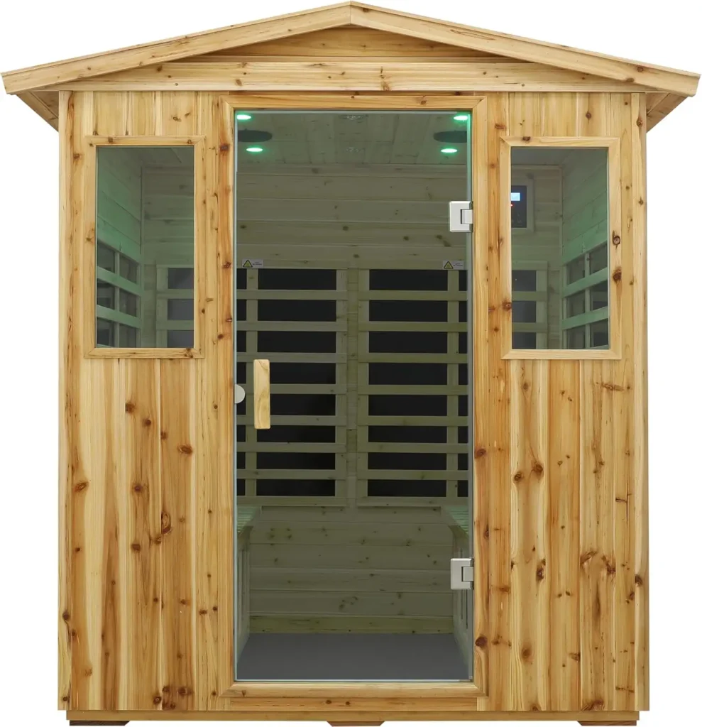 Low EMF Outdoor Far Infrared Sauna
