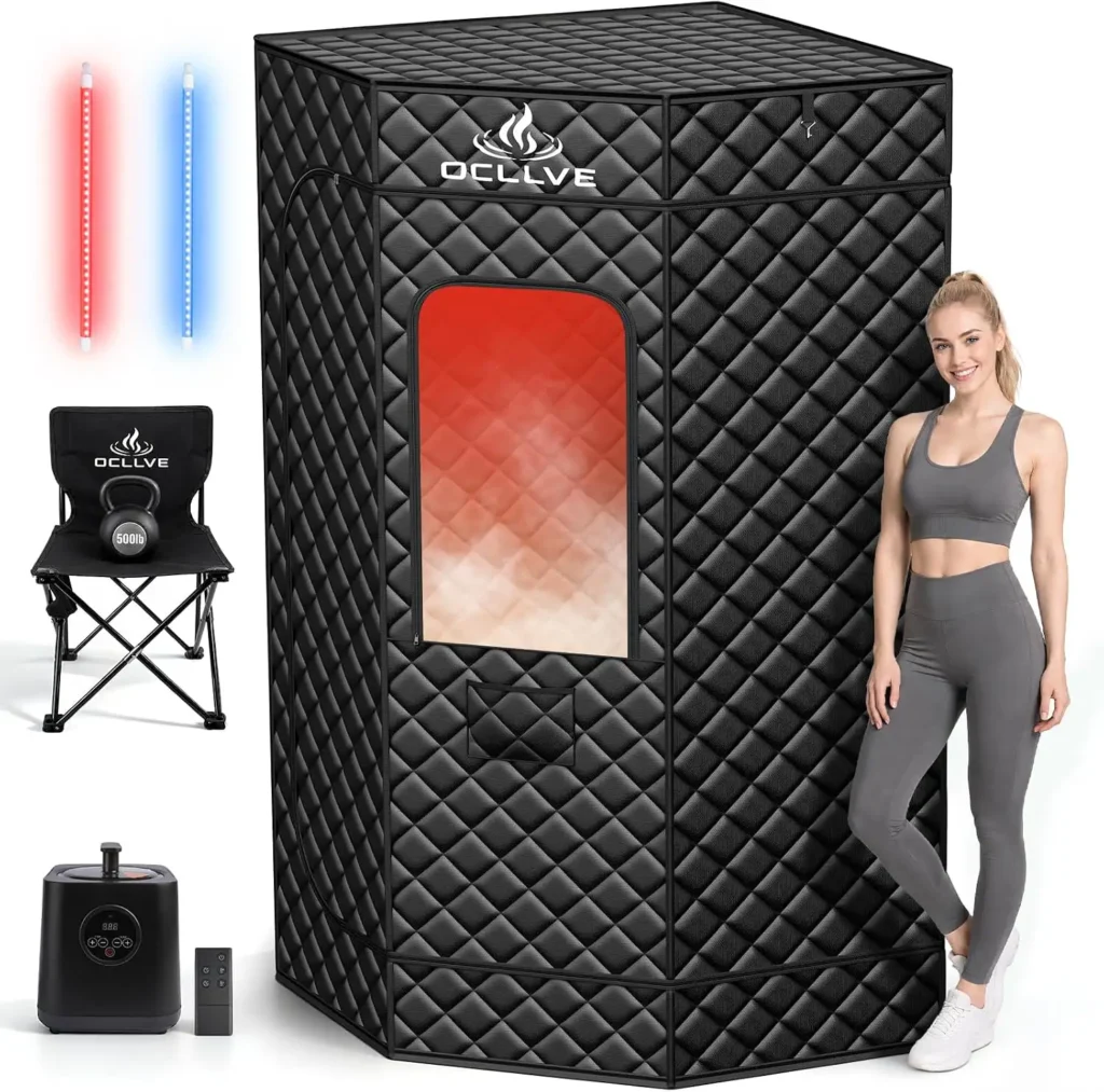 Portable Steam Infrared Sauna Box for Home