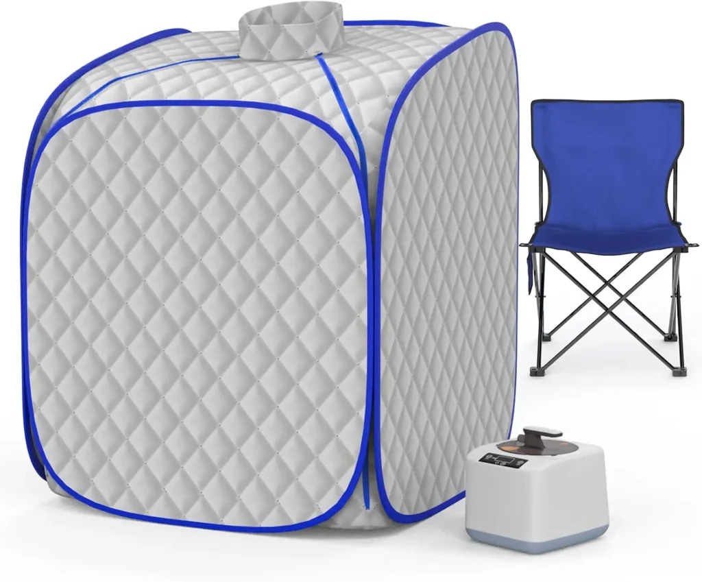 Steam Sauna Tent with Folding Chair