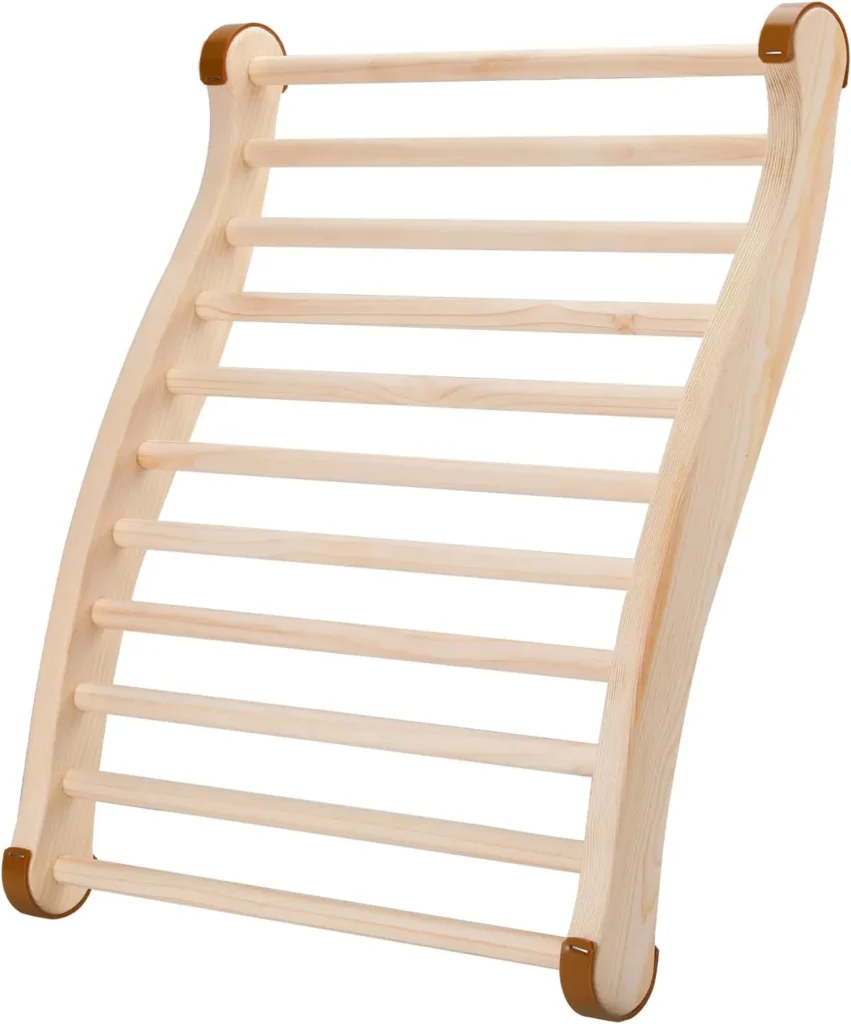 S-Shape Steam Sauna Backrest Accessories
