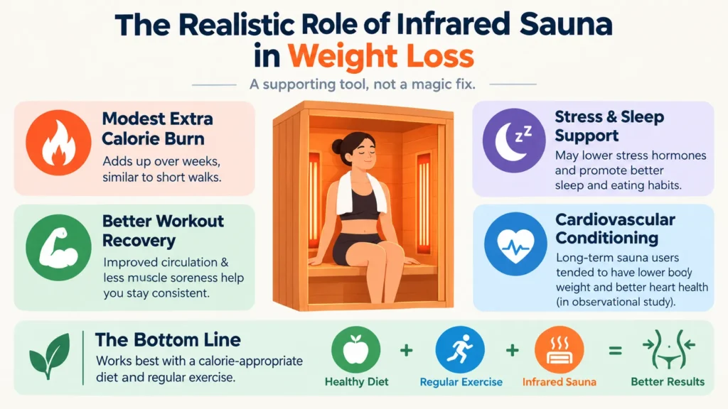 The Realistic Role of Infrared Sauna in Weight Loss