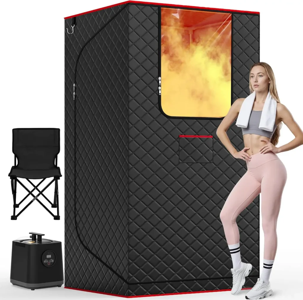 Upgraded Portable Steam Sauna for Home
