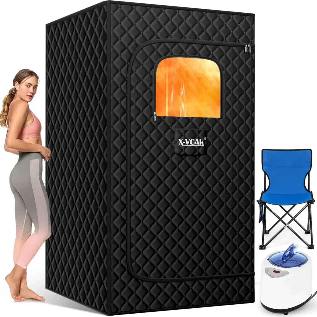 Upgraded Portable Steam Sauna for Home for Relaxation with Steamer