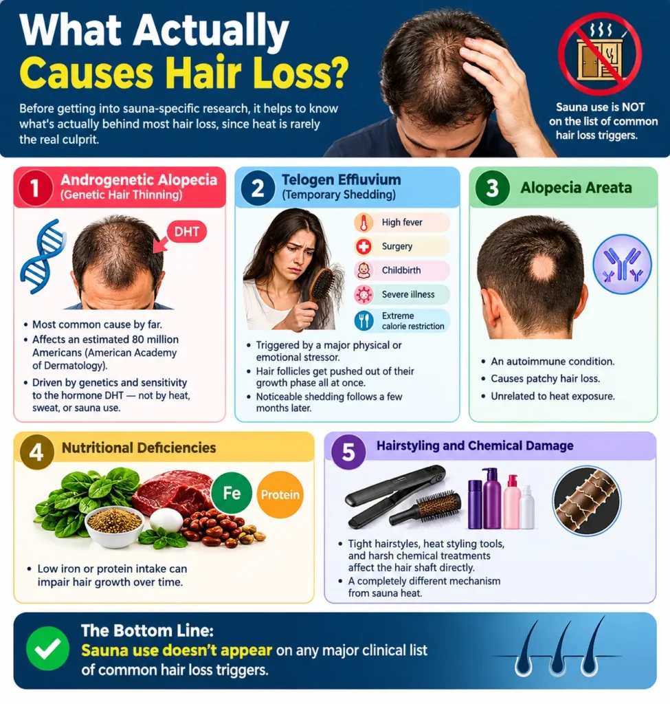 What Actually Causes Hair Loss