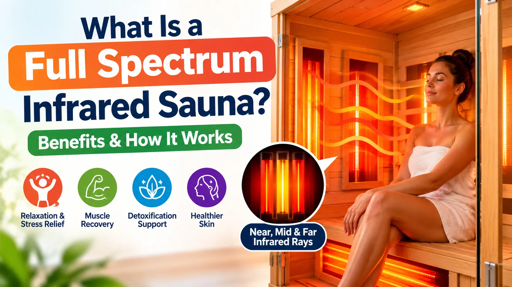 What Is a Full Spectrum Infrared Sauna