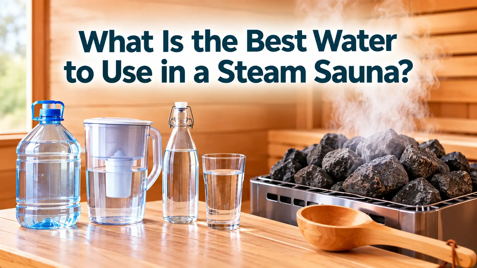 What Is the Best Water to Use in a Steam Sauna
