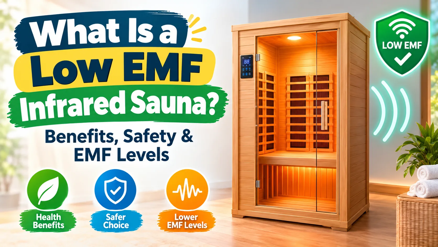 What Is a Low EMF Infrared Sauna