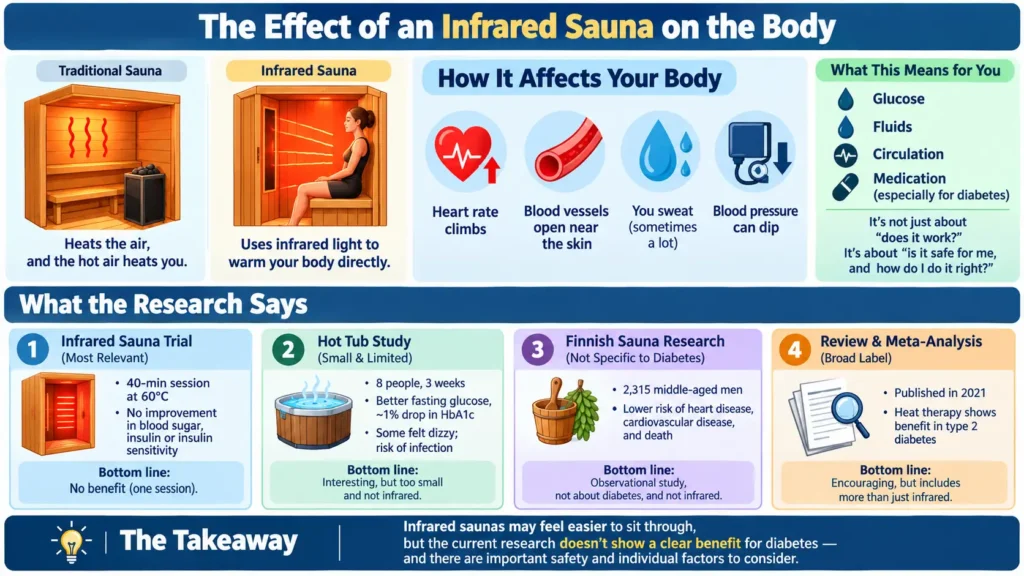 What the Research Says About Infrared Sauna for Diabetes
