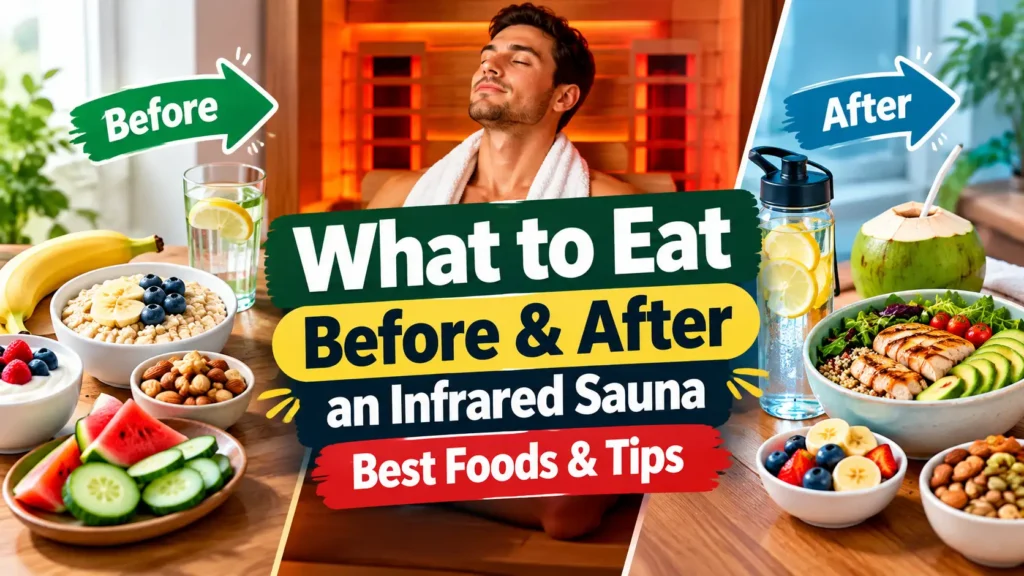 What to Eat Before & After an Infrared Sauna