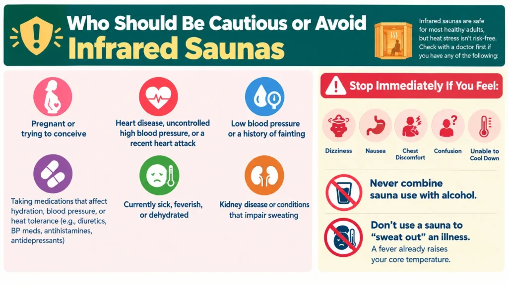 Who Should Be Cautious or Avoid Infrared Saunas