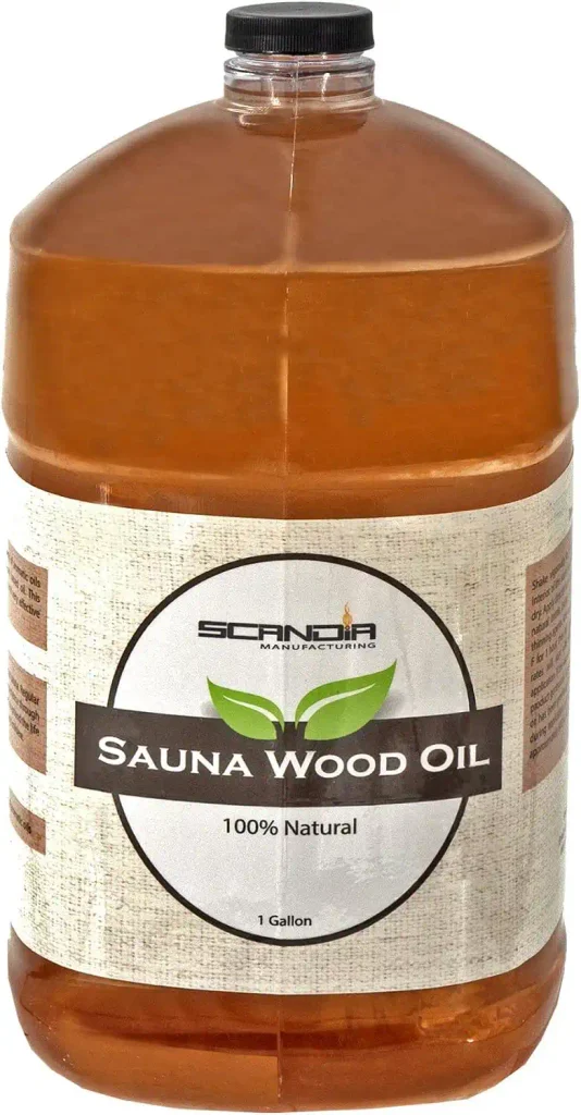 All Natural Sauna Wood Oil for Restoring and Protecting