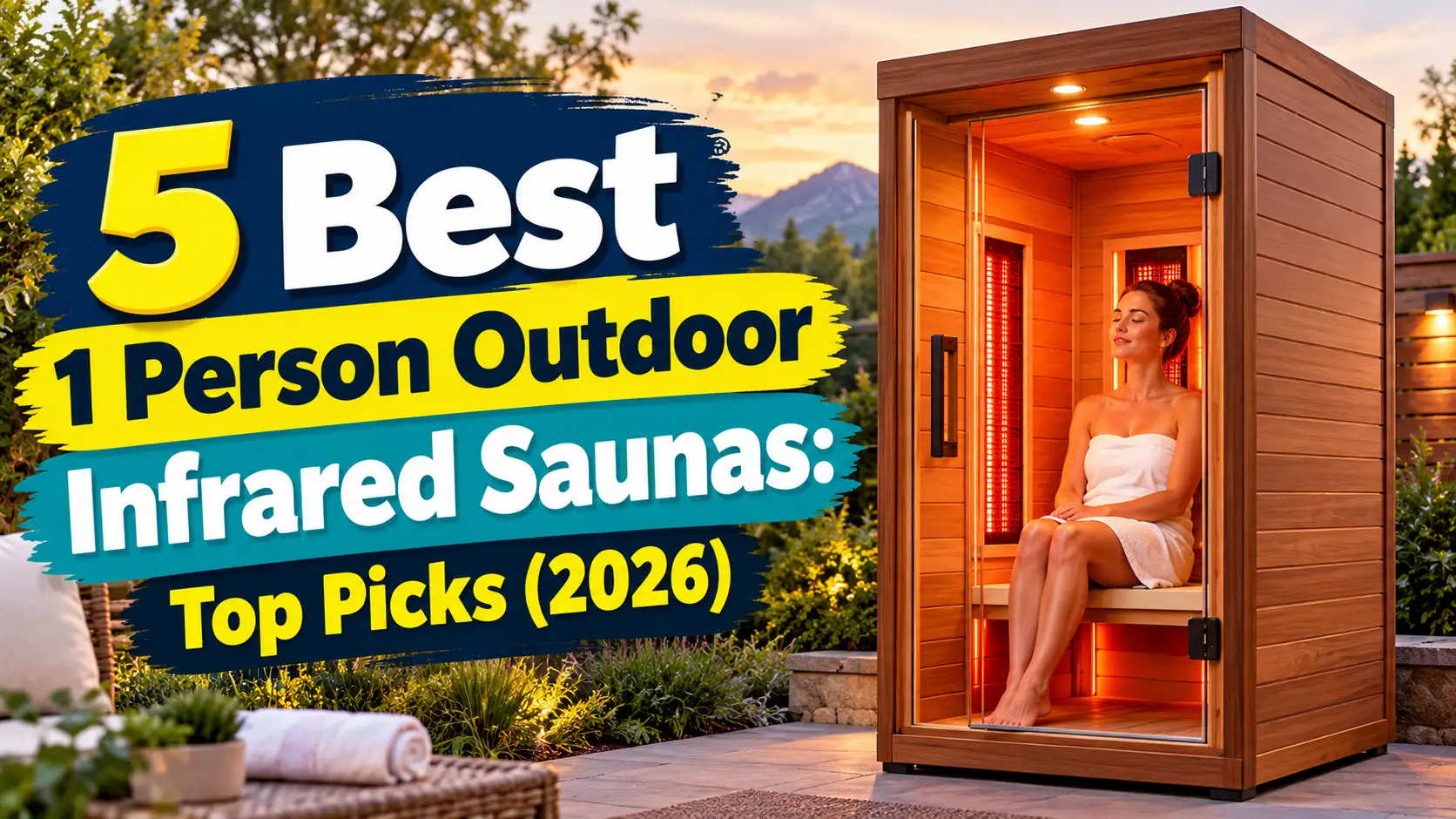 Best 1 Person Outdoor Infrared Saunas