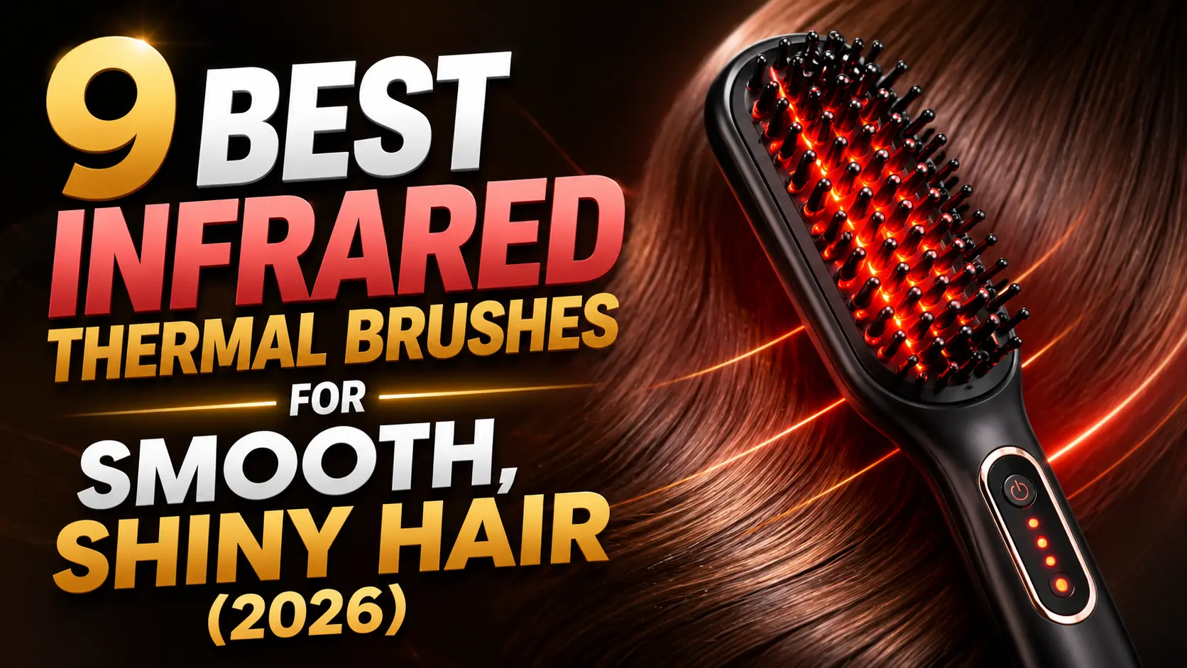 Best Infrared Thermal Brushes for Smooth, Shiny Hair