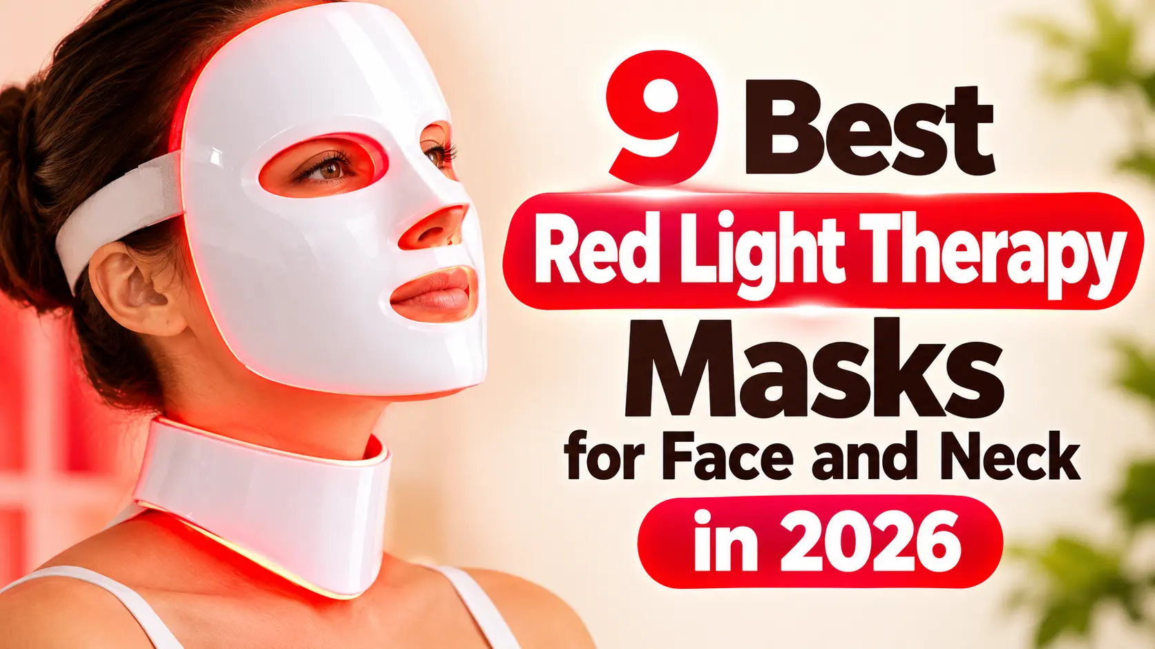 Best Red Light Therapy Masks for Face and Neck