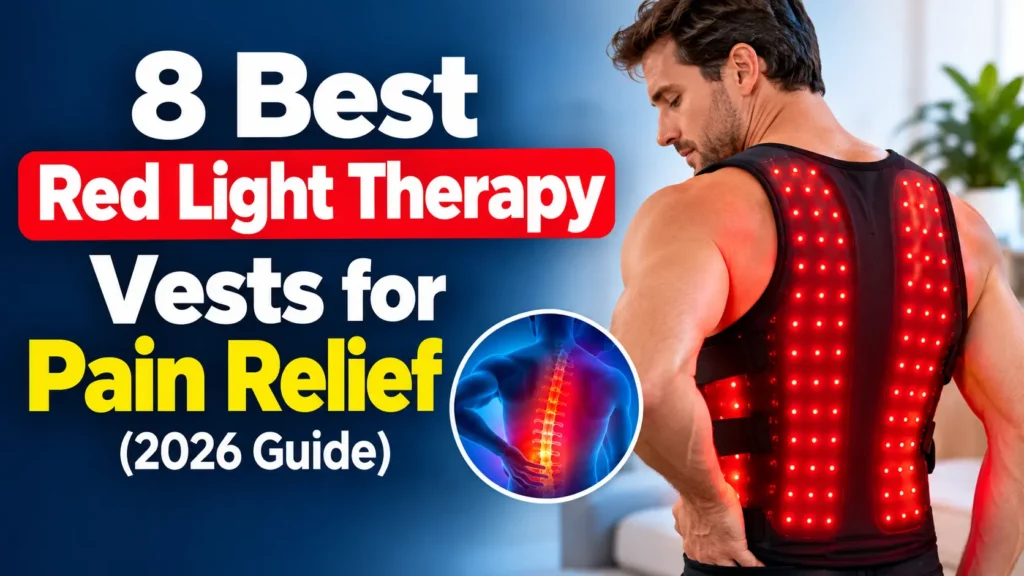 Best Red Light Therapy Vests for Pain Relief