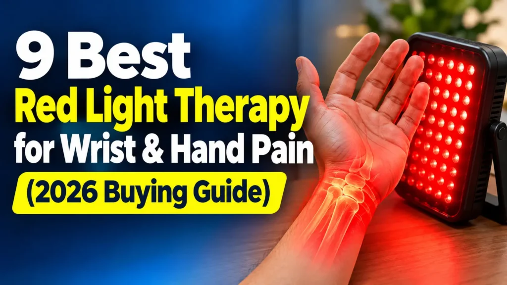 Best Red Light Therapy for Wrist & Hand Pain