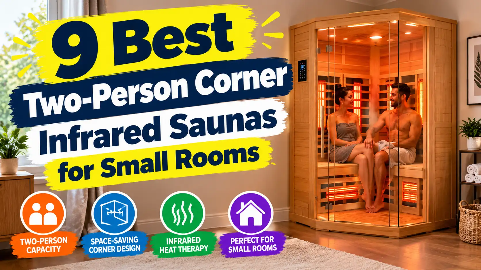 Best Two-Person Corner Infrared Saunas for Small Rooms