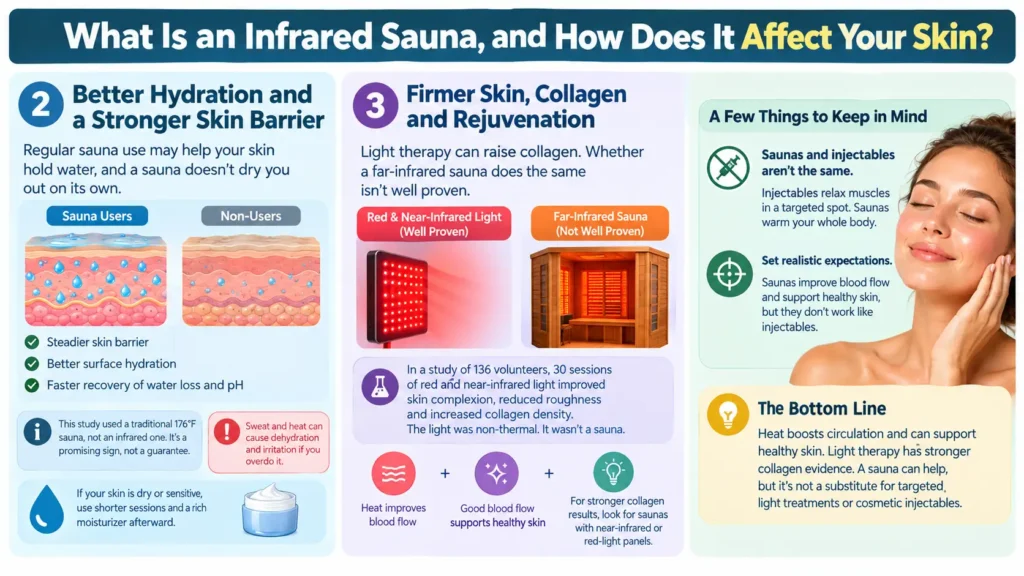Better Hydration and a Stronger Skin Barrier Firmer Skin, Collagen and Rejuvenation