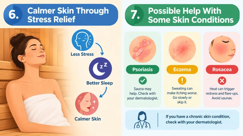 Calmer Skin Through Stress Relief Possible Help With Some Skin Conditions