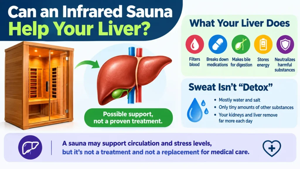 Can an Infrared Sauna Help Your Liver