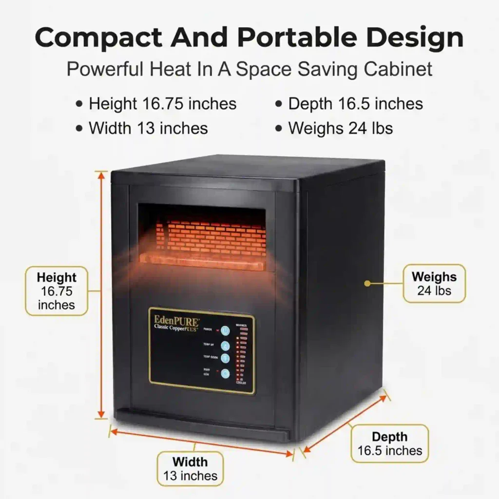 CopperPLUS Infrared Heaters for Indoor Use