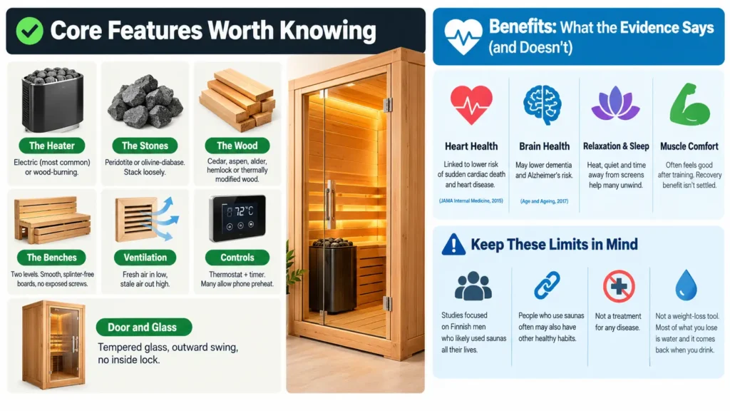 Core Features Worth Knowing traditional steam sauna