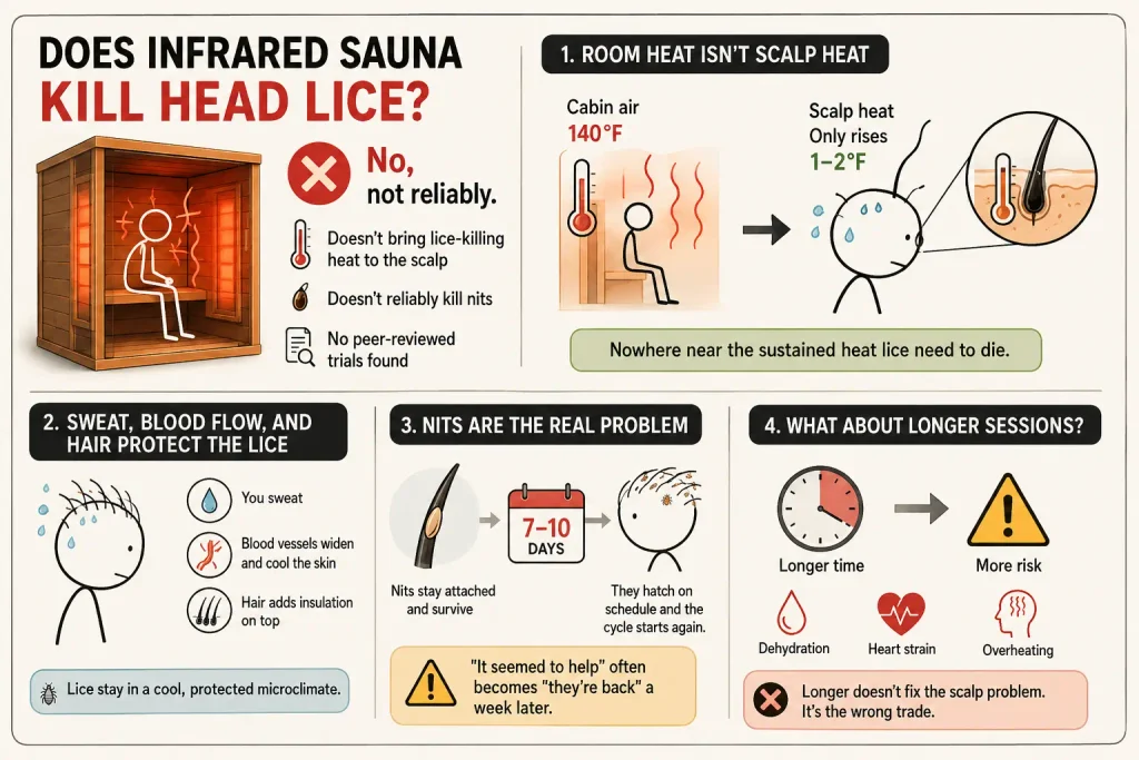 Does Infrared Sauna Kill Head Lice?