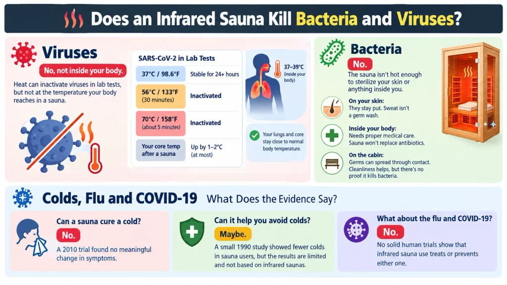 Does an Infrared Sauna Kill Bacteria and Viruses