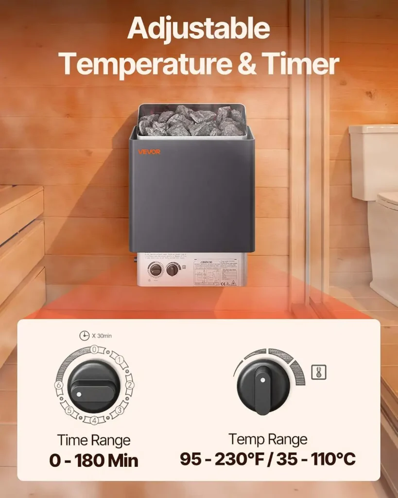 Electric Sauna Stove, 220V Steam Bath Sauna Heater